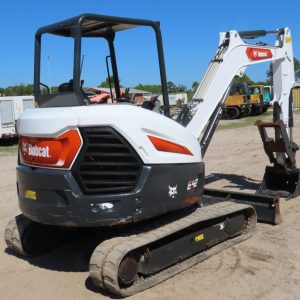 2020 Bobcat E42 Mini Excavator Rubber Tracks Backhoe Aux Hyd Blade