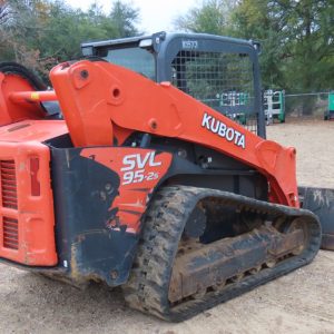 2018 Kubota SVL95-2S Skid Steer Track Loader Crawler Diesel Aux Hyd QC