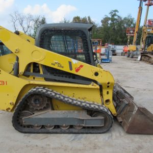 2019 Wacker Neuson ST31 Skid Steer Track Loader Crawler Tractor Cab AC
