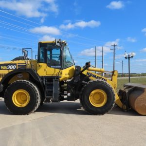 2019 Komatsu WA380-8 Wheel Loader AC Cab Hydraulic QC Bucket Diesel
